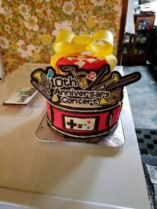 10周年記念ケーキ